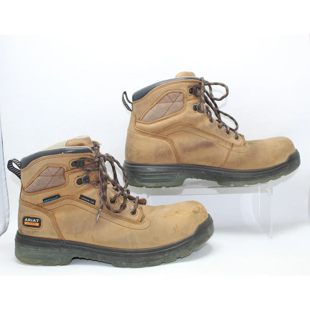 Ariat Work Mens 10027335 Waterproof Composite Carbon Toe Leather Boots 11 EE